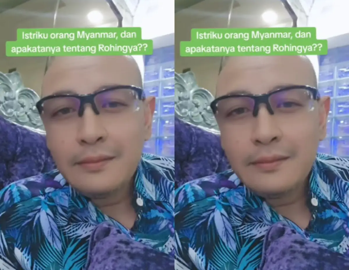 pria ini bongkar watak asli pengungsi Rohingya (Sumber : instagram @terang_media)