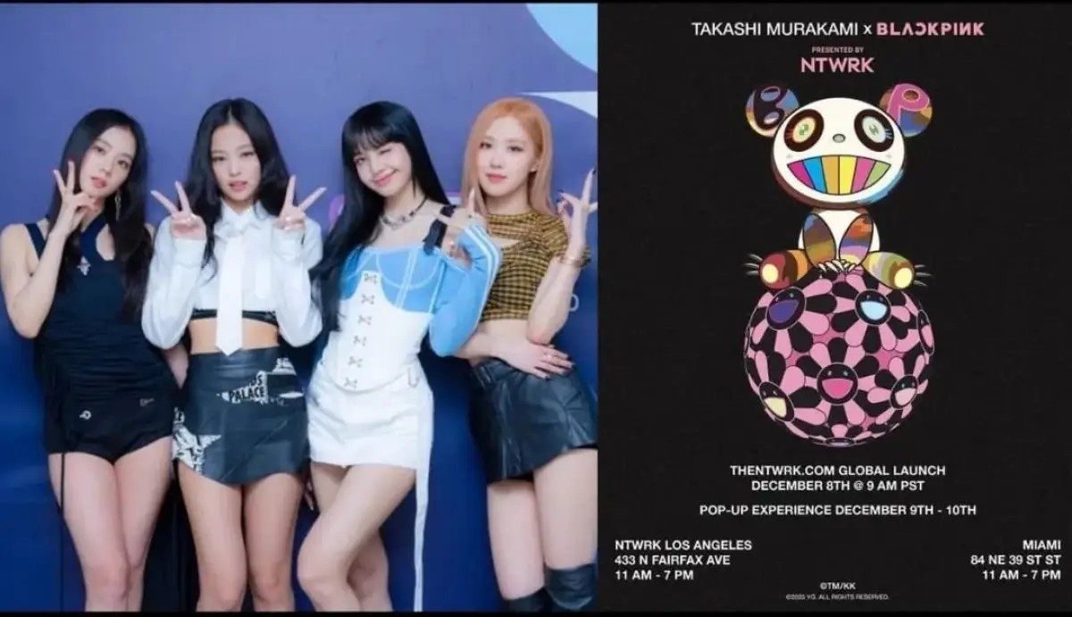 BLACKPINK Bakal Luncurkan Kolaborasi Capsule Collection Bersama Desainer Grafis Jepang (Sumber : instagram.com/officialkvibes)