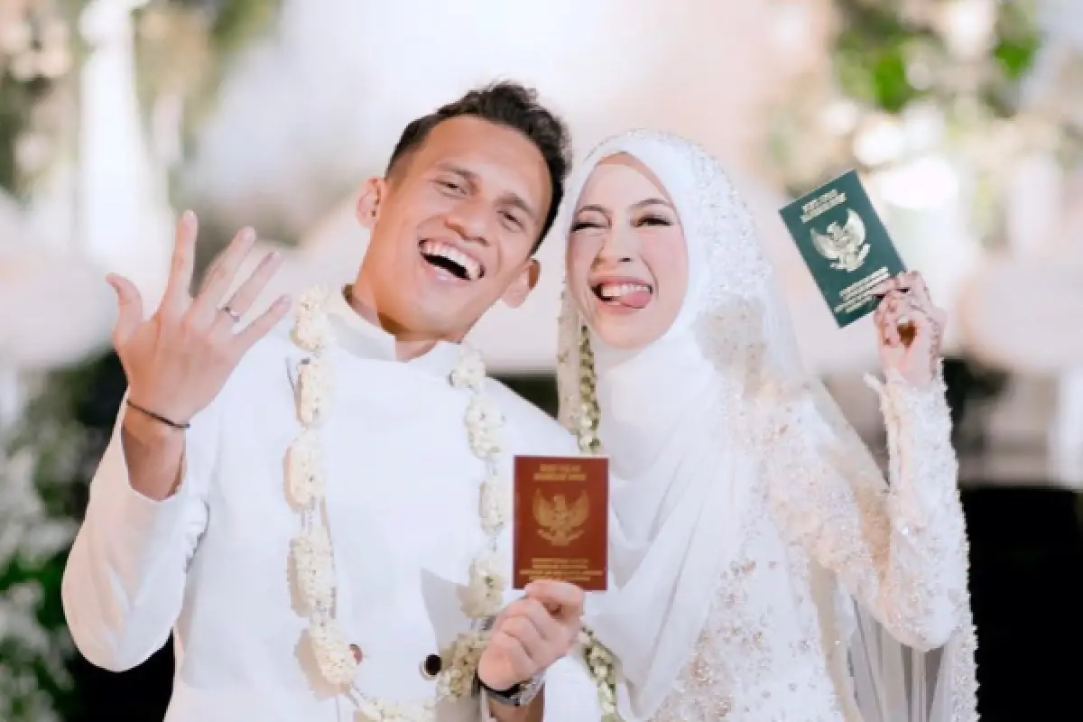 Momen akad Egy Maulana Vikri menikahi Adiba Khanza. (Sumber : Instagram/adibaegy)