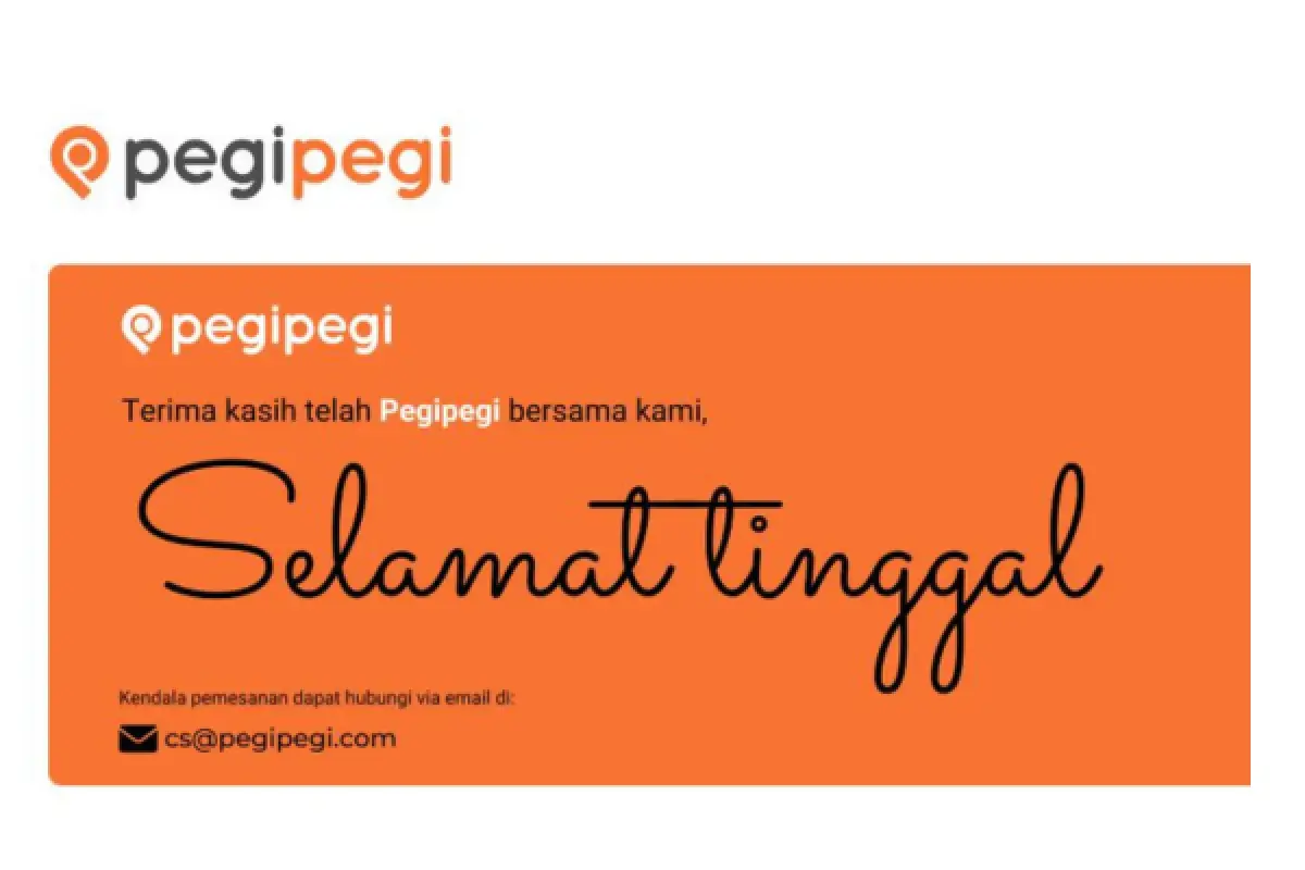 Pegipegi Pamit! Umumkan Tutup Setelah 12 Tahun Jadi Solusi Travel (Sumber : pegipegi.com)