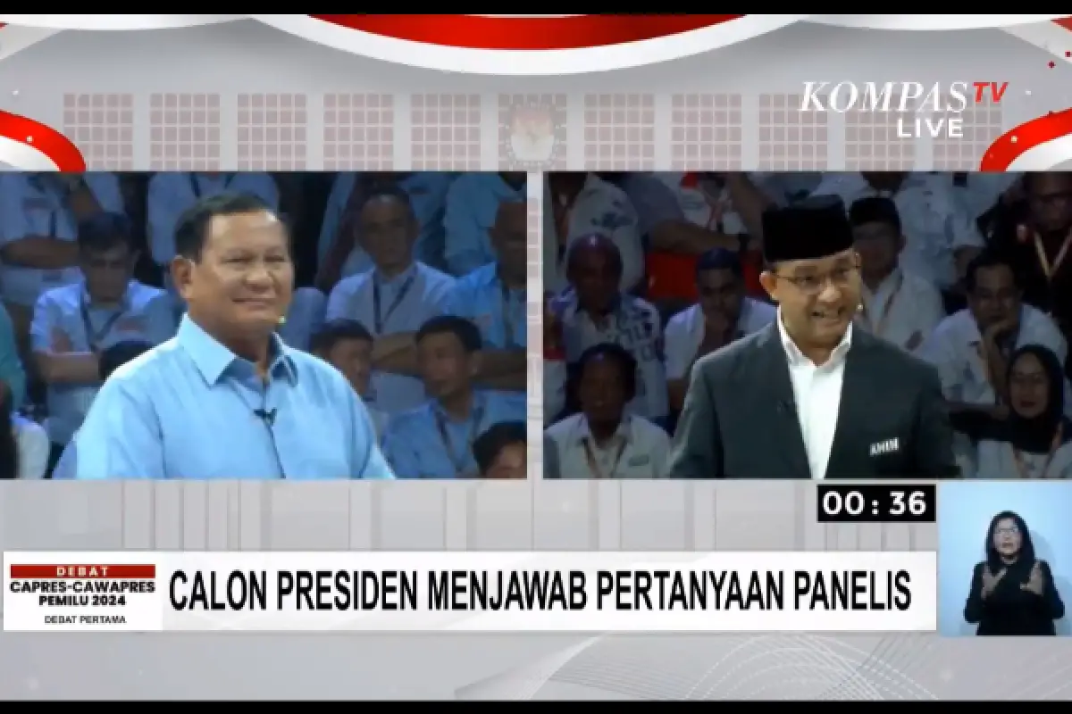 Hasil Debat Capres Pertama, Anies Baswedan Menangkan Hati Masyarakat? (Sumber : Kompas TV)