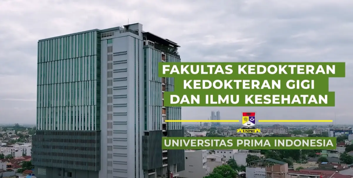 Fakultas Kedokteran Universitas Prima Indonesia (Unpri) Medan, yang viral karena penemuan 5 mayat yang ternyata cadaver. (Sumber : YouTube PRIMTV)