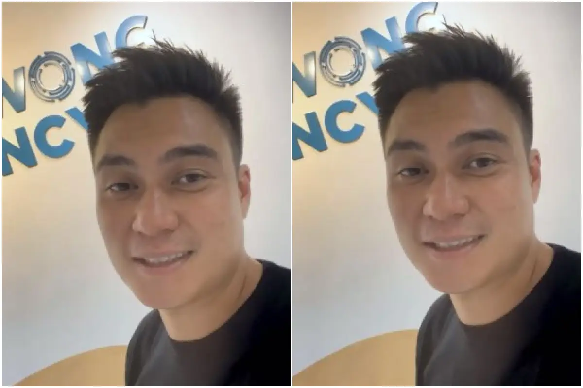 Room Tour Kantor Baru Baim Wong Berujung Musibah? Kaca Pecah dan Plafon Berjatuhan (Sumber : instagram.com/baimwong)