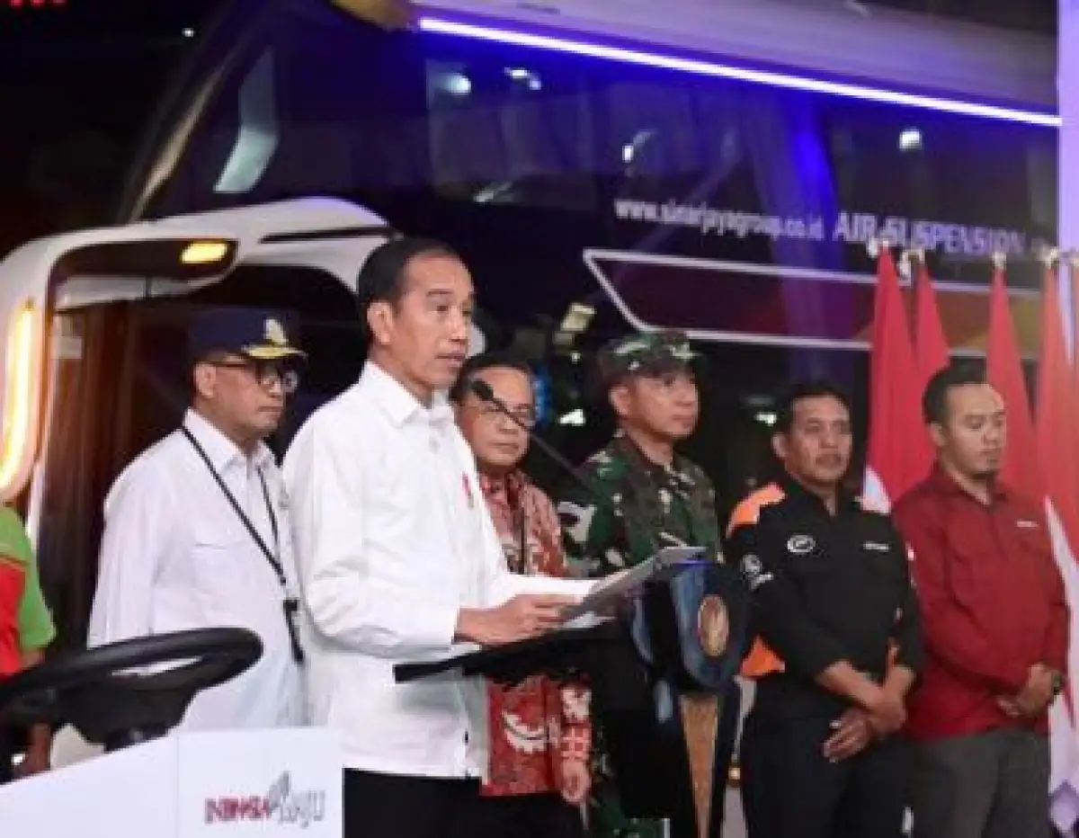 Jokowi resmikan terminal Tingkir Salatiga dan dua terminal lainnya. (Sumber : instagram.com/jokowi)