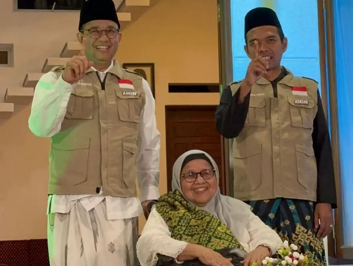 2019 Dukung Prabowo, Ustadz Abdul Somad Kini Resmi Dukung Anies Baswedan di Pilpres 2024 (Sumber : x.com/@mahas1sw4)