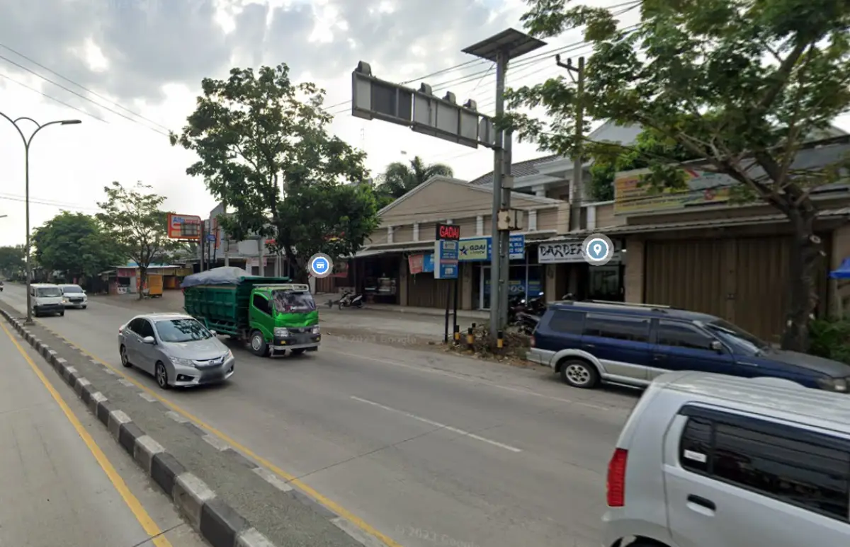 Ilustrasi Jalan Raya Mangkang yang sering macet di jam tertentu karena ada perbaikan jalan. (Sumber : Google Maps)