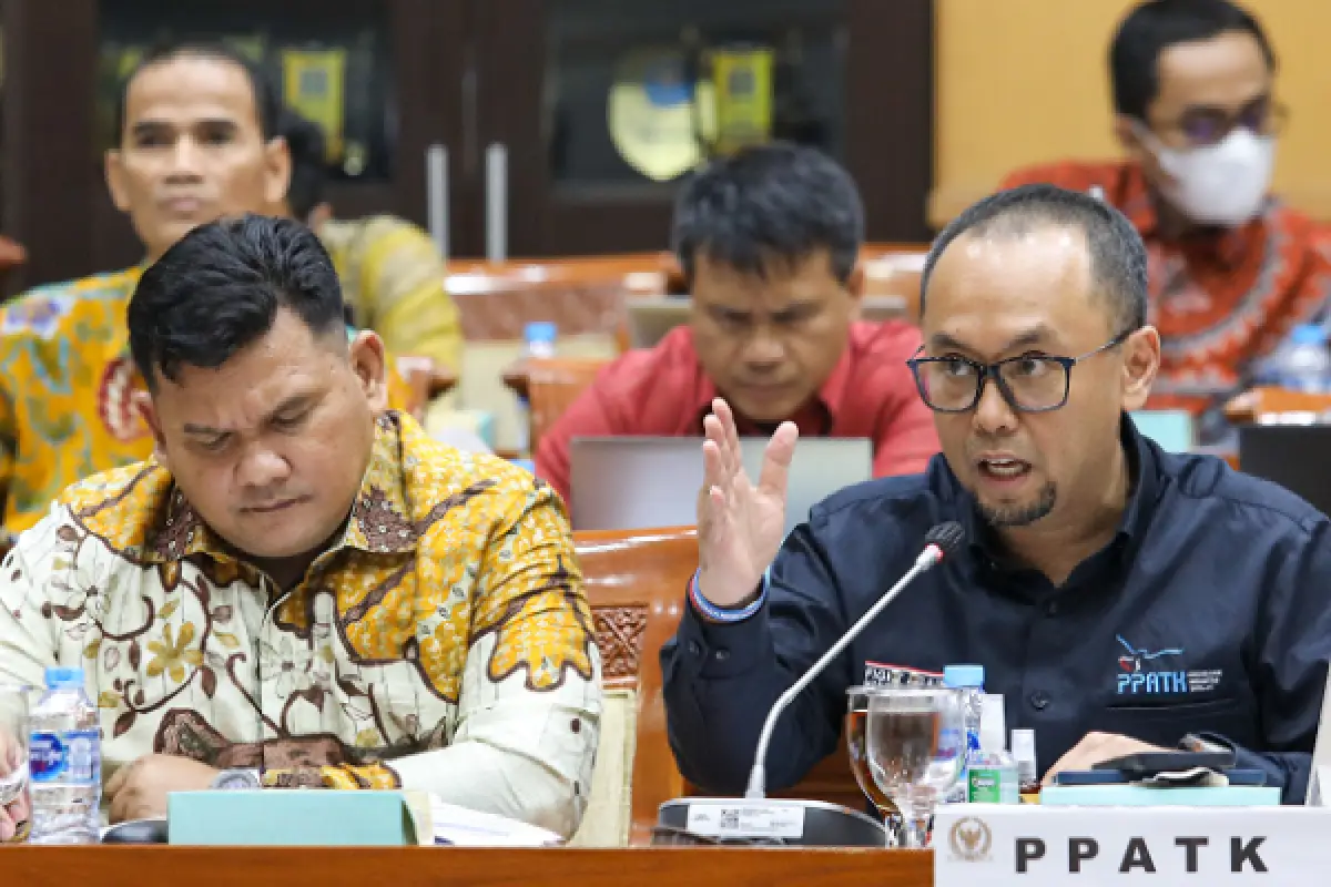 Kepala PPATK Ivan Yustiavandana menduga ada aliran dana dari tindak pidana seperti pertambangan ilegal untuk kampanye. (Sumber : PPATK)
