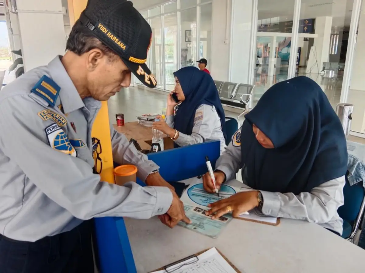 Ramp Check Bus AKAP dan Pariwisata jelang libur Nataru oleh Ditjen Hubdat (Sumber : Istimewa)