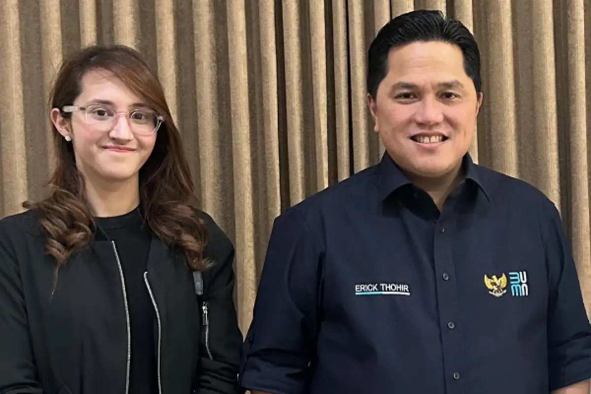 Tsamara Amany ditunjuk Erick Thohir sebagai staf khusus bidang kebijakan publik di kementerian BUMN. (Sumber : Instagram/tsamaradki)