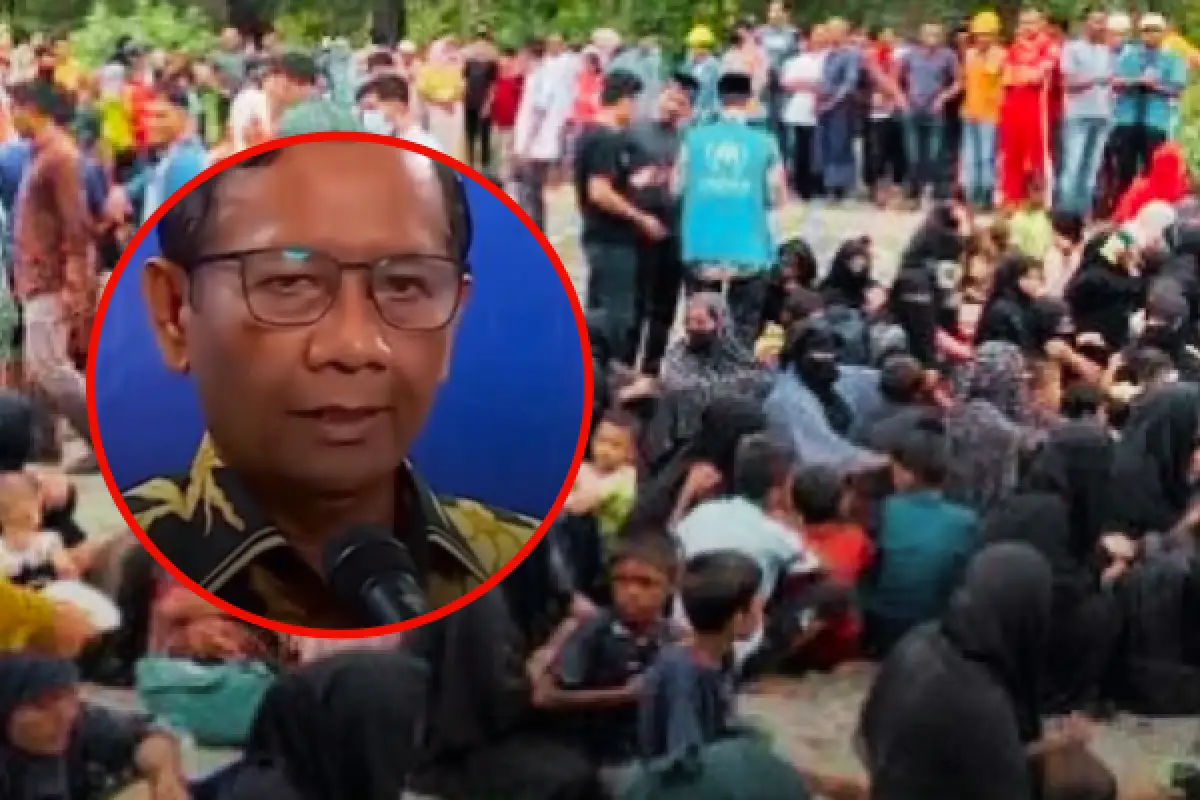 Mahfud MD Sebut Indonesia Berhak Usir Pengungsi Rohingya, Tapi... (Sumber : Istimewa)
