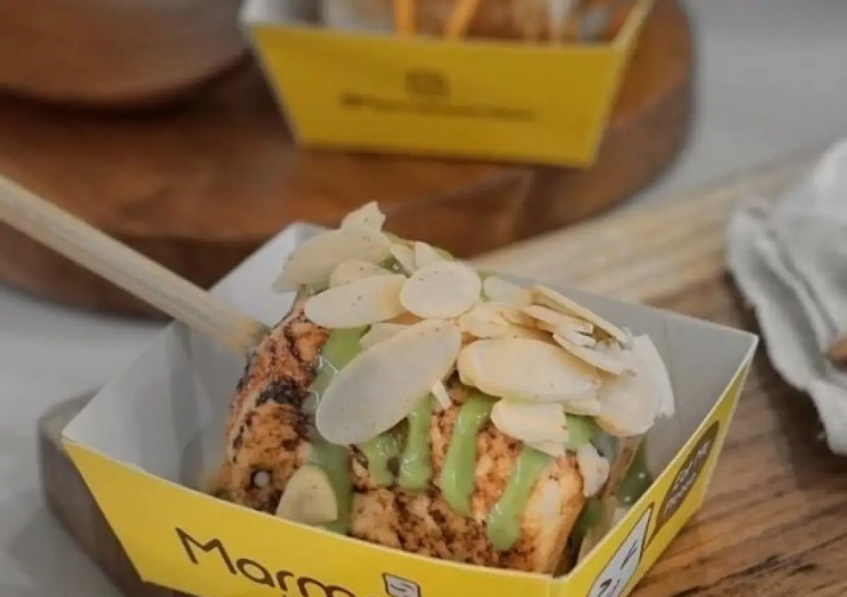 Kuliner es krim bakar (Sumber : Instagram/@marmeloicecream)