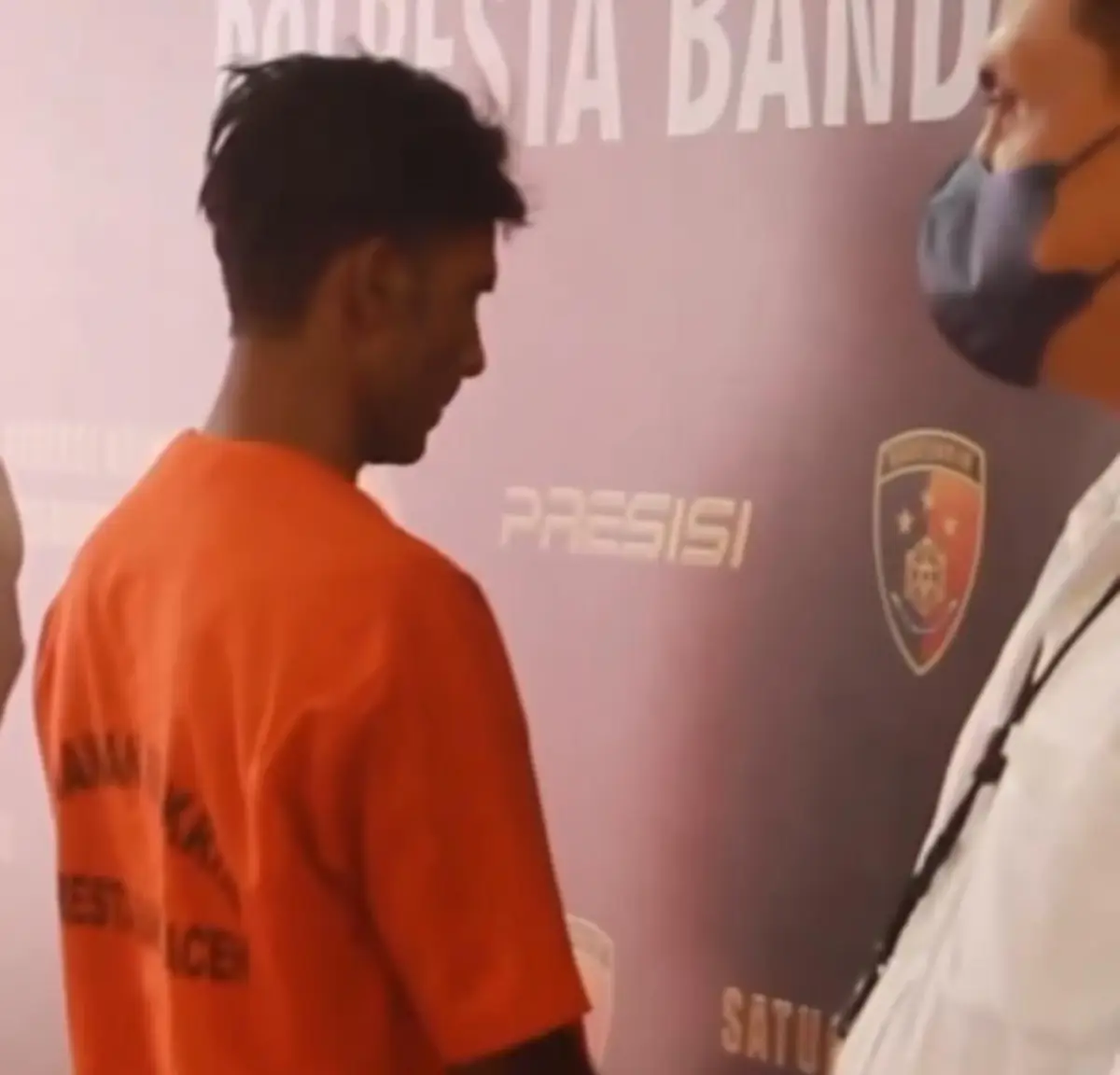 tersangka penyelundupan pengungsi Rohingya diamankan Polda Aceh (Sumber : instagram @folkshit)