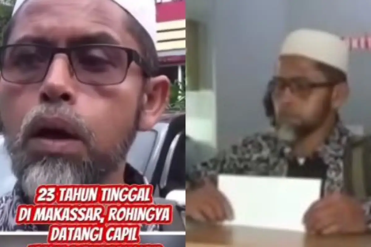 Heboh Pengungsi Rohingya Datangi Dukcapil Minta Dibuatkan KTP Indonesia, Sebut Sudah Tinggal 23 Tahun di Makassar (Sumber : Instagram.com/terang_media)