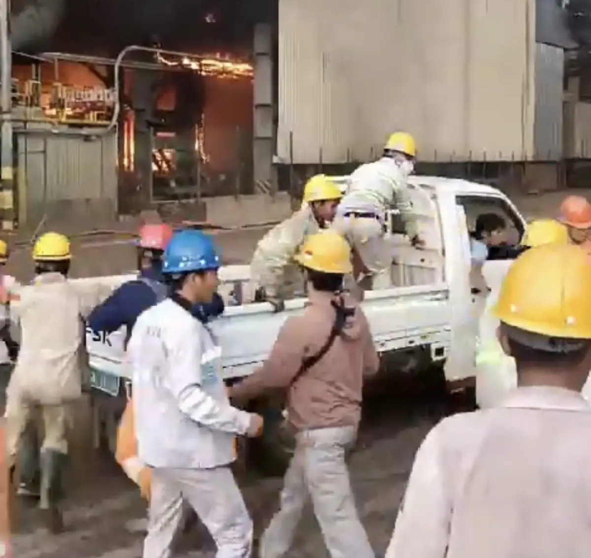 kronologi tungku smelter tambang nikel PT ITSS meledak (Sumber : X @jatamnas)