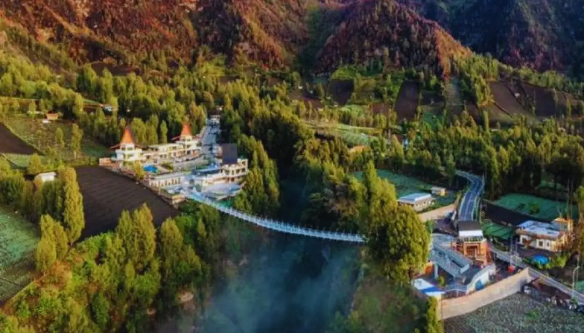 Terminal Wisata Seruni Point dan Infrastruktur Permukiman Cemorolawang ditargetkan selesai pada awal Januari 2024. (Sumber : PUPR)