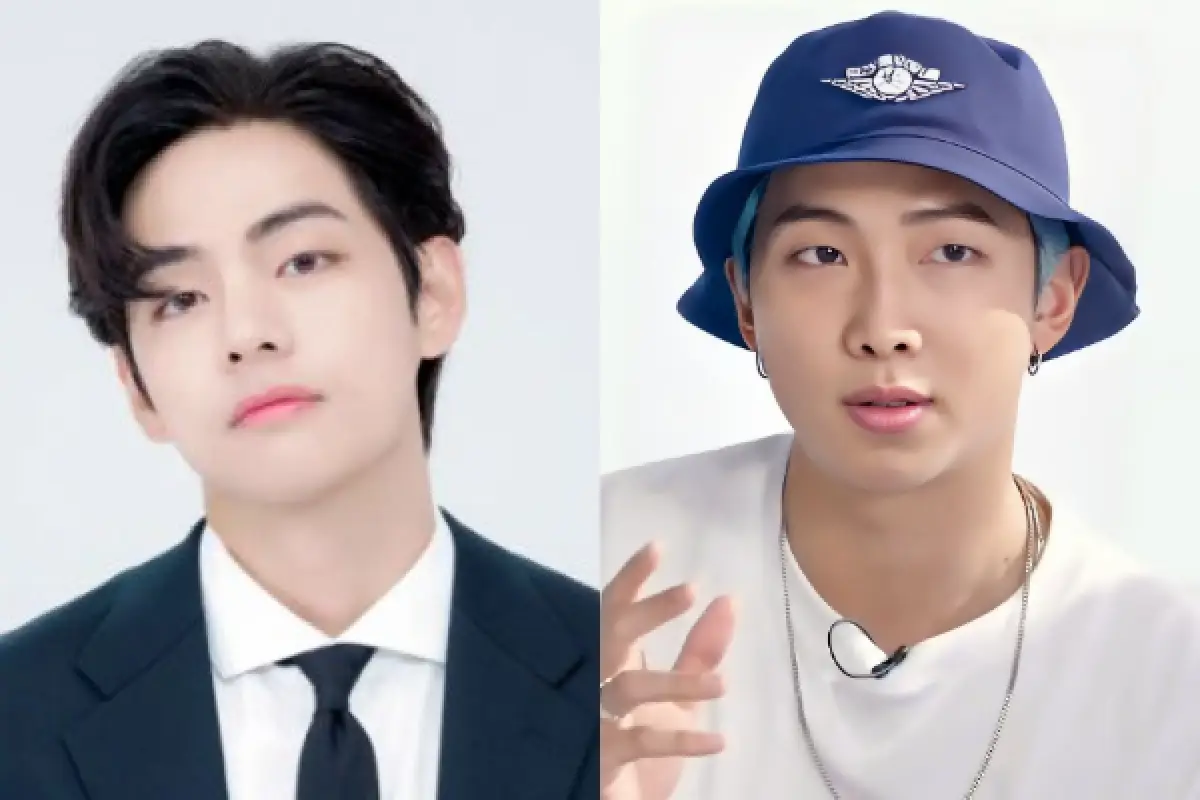Potret Terbaru RM dan V BTS Pakai Seragam Wamil yang Makin Gagah (Sumber : Istimewa)