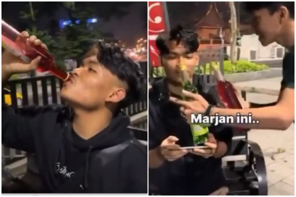 Viral Challenge 'Minum Dua Botol Sirup Dalam 3 Menit' Dibayar 2 Juta, Ternyata Ini Bahayanya Untuk Kesehatan Selain Diabetes (Sumber : Tiktok @kobelkoproject)