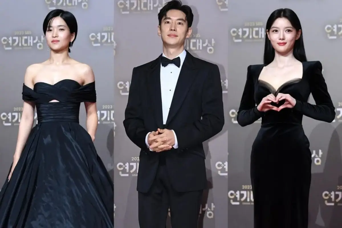 Panggung SBS Drama Awards 2023 Bertabur Busana Hitam, Jadi Bentuk Duka Cita Untuk Lee Sunkyun (Sumber : instagram.com/coppamagz)