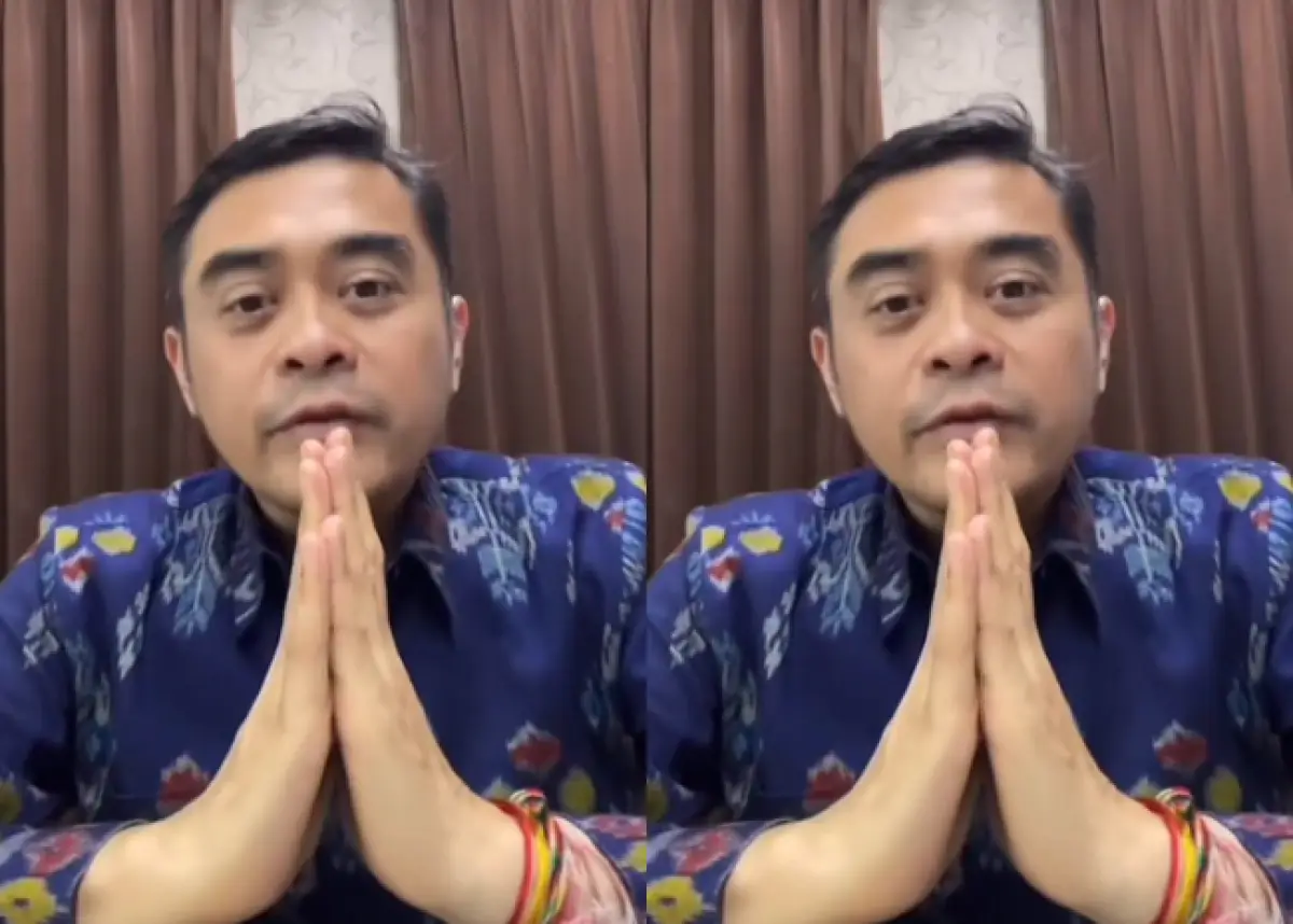 Arya Wedakarna klarifikasi soal pernyataannya yang dituding rasis (Sumber : instagram @aryawedakarna)