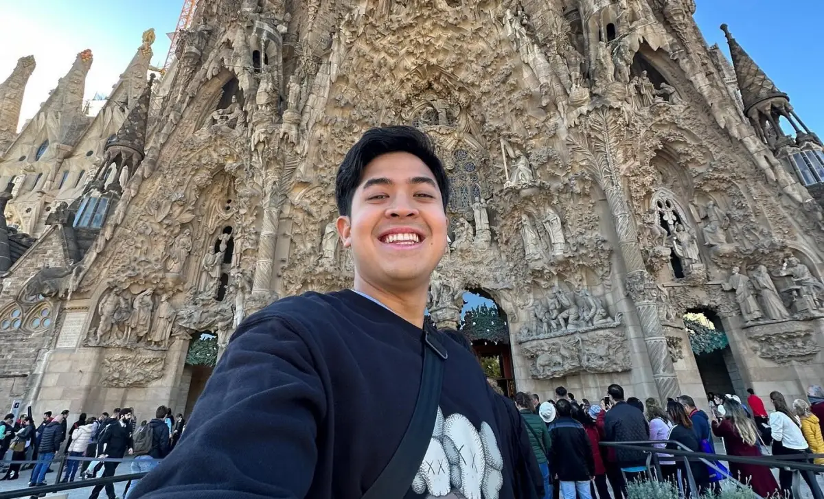 Jerome Polin kena hujat soal kutukan setelah unggah rencana menonton klub basket Warriors di Amerika Serikat. (Sumber : Instagram @jeromepolin - InfoSemarang.com)