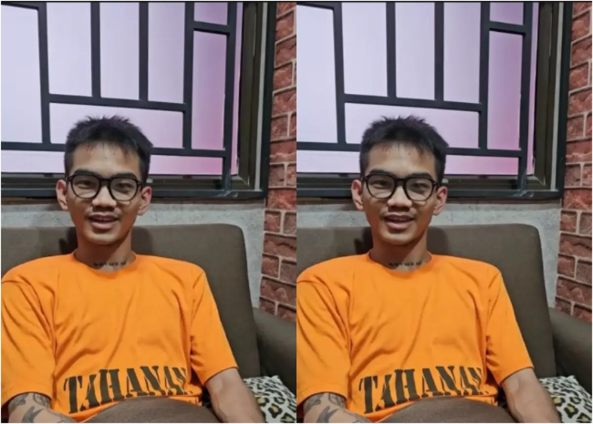 Satria Mahathir saat beri pesan jangan tiru dirinya (Sumber: instagram @sedangrame | Foto: instagram @sedangrame)