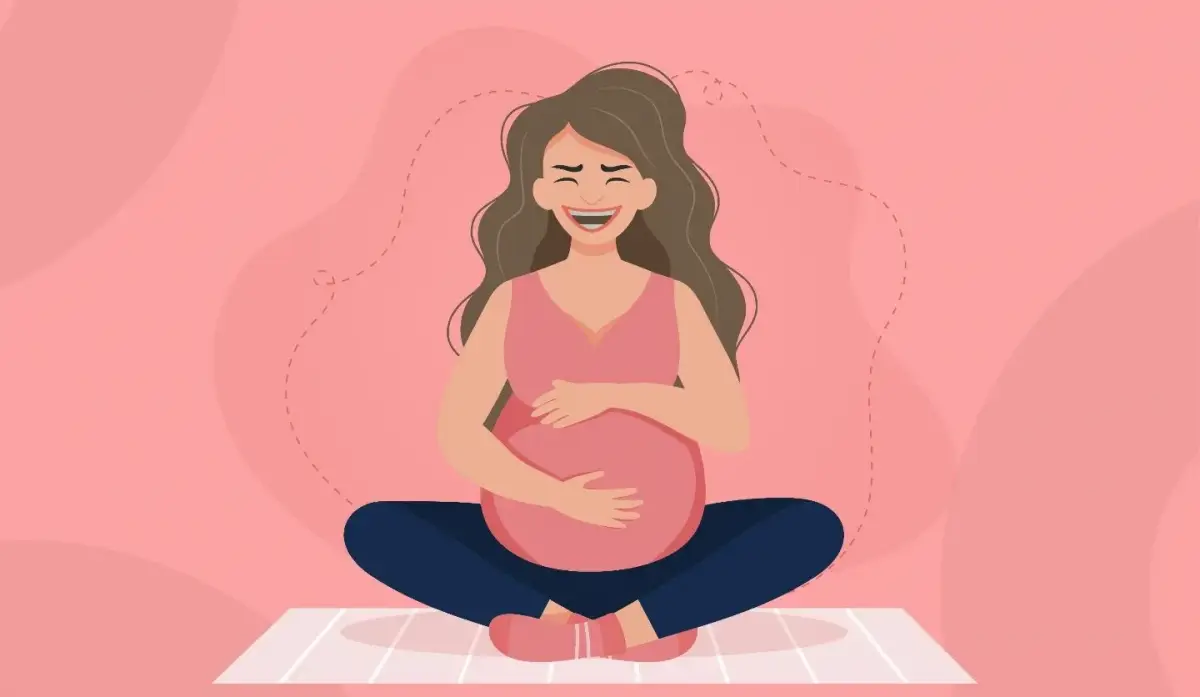 Ibu hamil waspada tertawa terbahak-bahak, bisa membahayakan kesehatan jika tertawa berlebihan, misalnya kram dan nyeri pada perut. (Sumber : Instagram @dokterkeven - InfoSemarang.com)