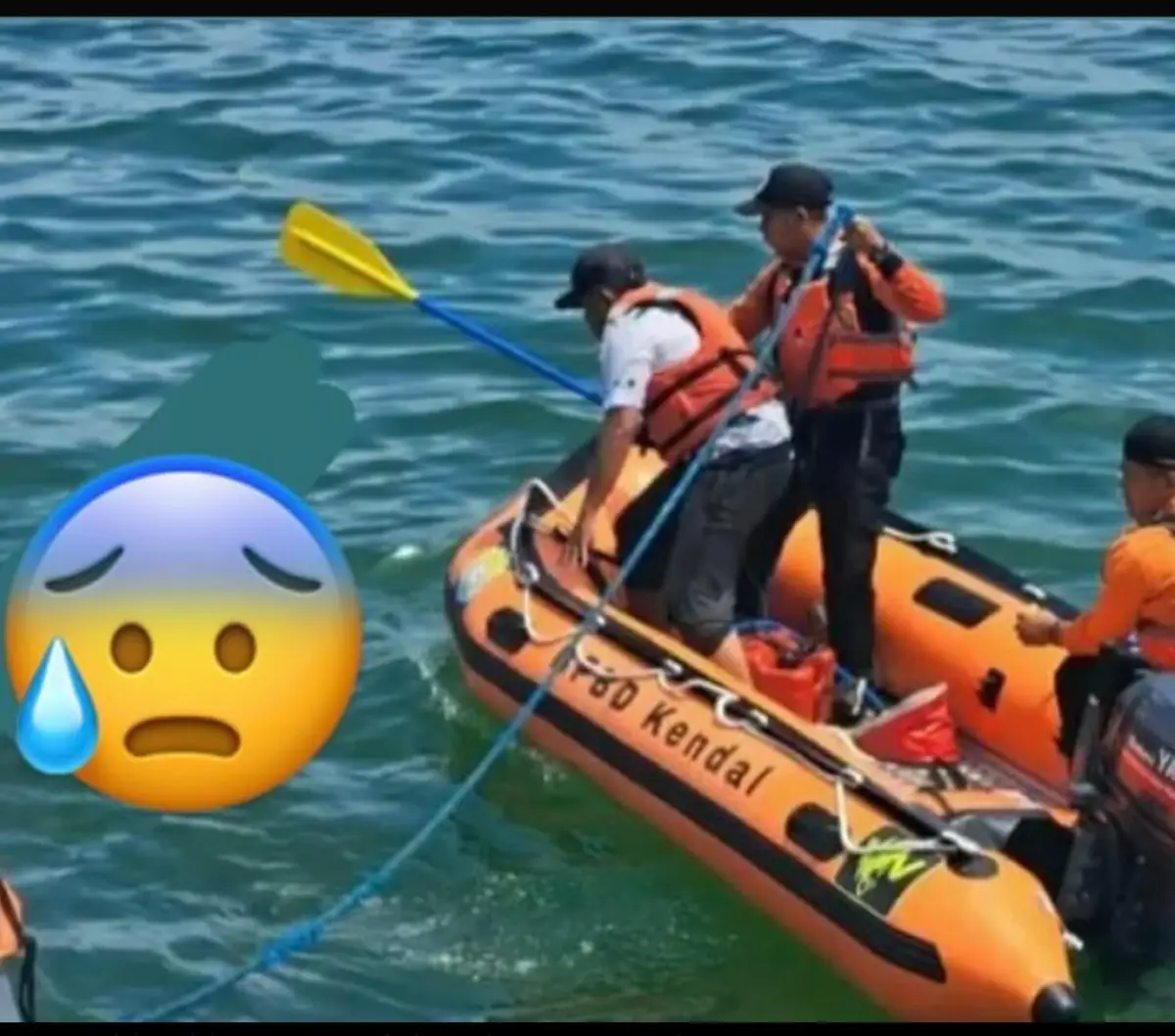 Jenazah Alif bocah 8 tahun ditemukan di Laut Kaliwungu, Kendal, atau sejauh 25-30 kilometer dari lokasi ia hanyut di Kali Kagok, Candisari, Kota Semarang, bagaimana bisa? (Sumber : instagram @infokejadian_semarang - InfoSemarang.com)