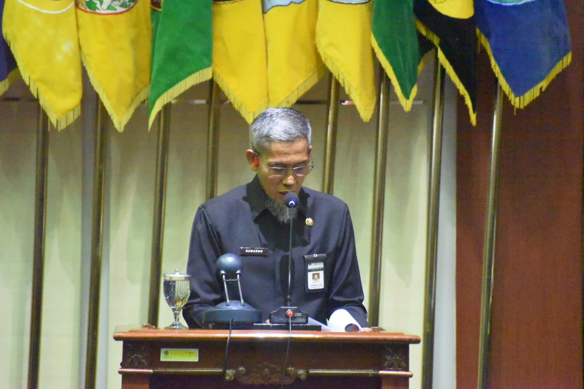 Sekretaris Daerah Provinsi Jateng, Sumarno. (Sumber: | Foto: Sakti)