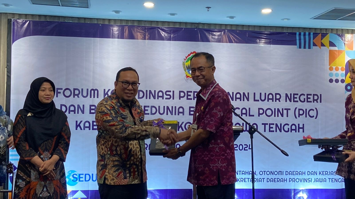 Pemerintah Provinsi Jawa Tengah terus mengembangkan aplikasi “Sedunia”. (Sumber:  | Foto: sakti)