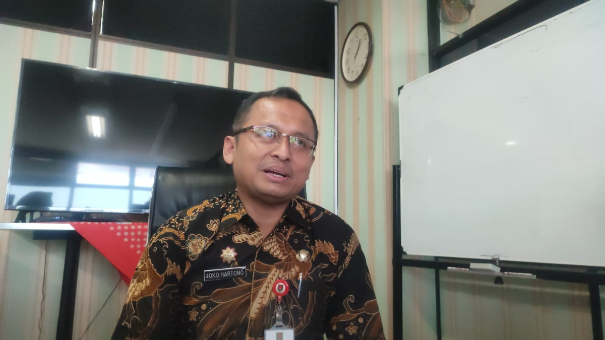 Kepala Badan Kepegawaian Pendidikan dan Pelatihan (BKPP) Kota Semarang, Joko Hartono.
(Sumber: | Foto: Sakti.)