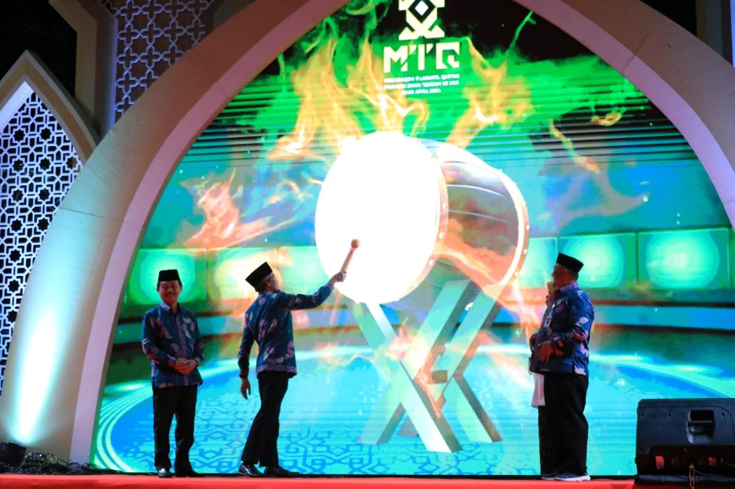 Sekretaris Daerah Provinsi Jawa Tengah, Sumarno membuka lomba Musabaqah Tilawatil Quran (MTQ) XXX tingkat Jateng. (Sumber:  | Foto: dok)