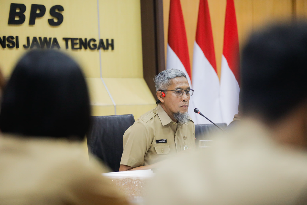 Sekretaris Daerah Provinsi Jateng, Sumarno.
 (Sumber:  | Foto: Sakti.)