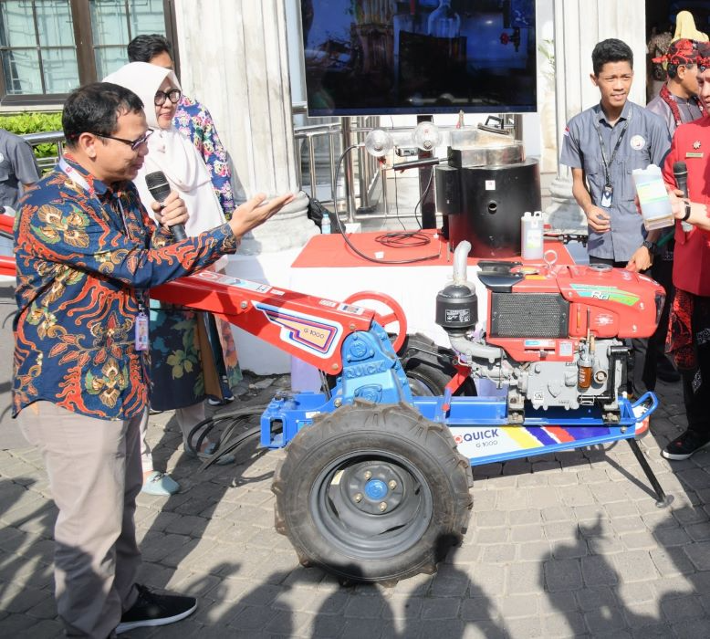 Uji Coba Petasol di Balai Kota Semarang. (Sumber:  | Foto: sakti)