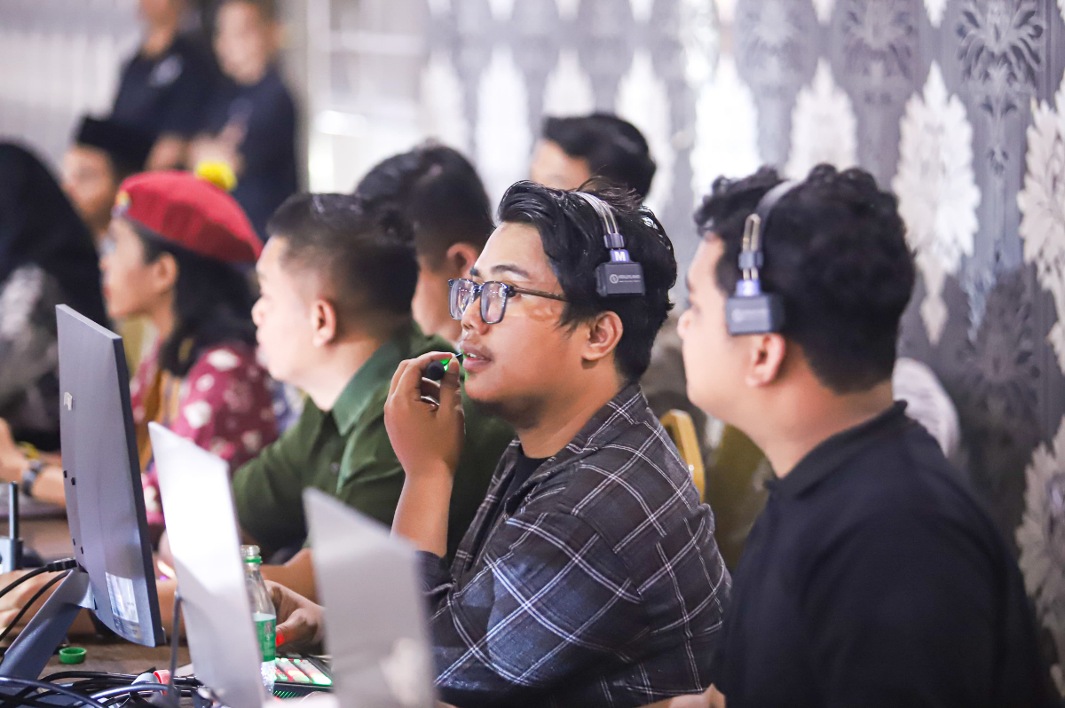 Pelaku industri kreatif di Semarang. (Sumber: | Foto: Sakti.)