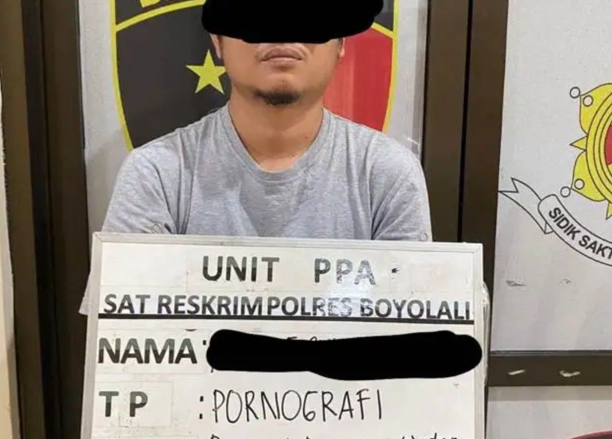 Tersangka perekam wanita di toilet basecamp Gunung Merbabu (Sumber: Instagram @Pendakigunungindonesia | Foto: Instagram @Pendakigunungindonesia)