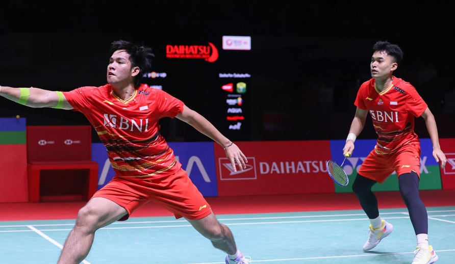 Leo/Daniel akan lawan Astrup/Rasmussen di final Indonesia Masters 2024. (Sumber: PBSI - InfoSemarang.com)