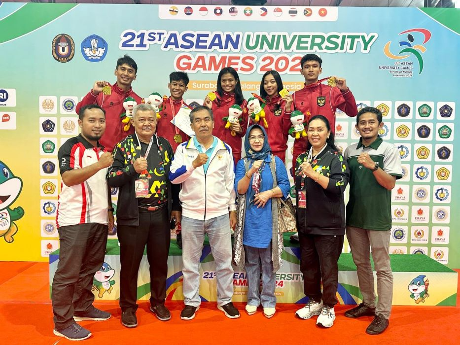 Mahasiswa Unnes di Ajang ASEAN University Games.
 (Sumber:  | Foto: dok Humas Unnes)