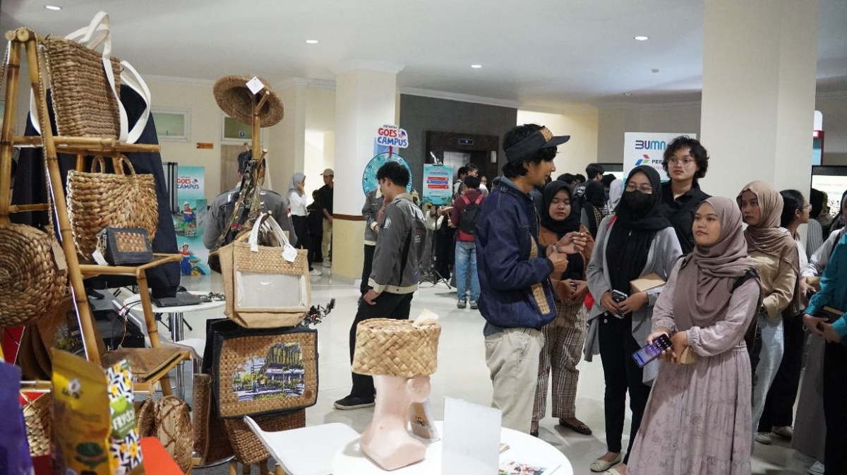 Bengok Craft hadir di Pertamina Goes to Campus (PGTC) 2024 Undip. (Sumber:  | Foto: Sakti)