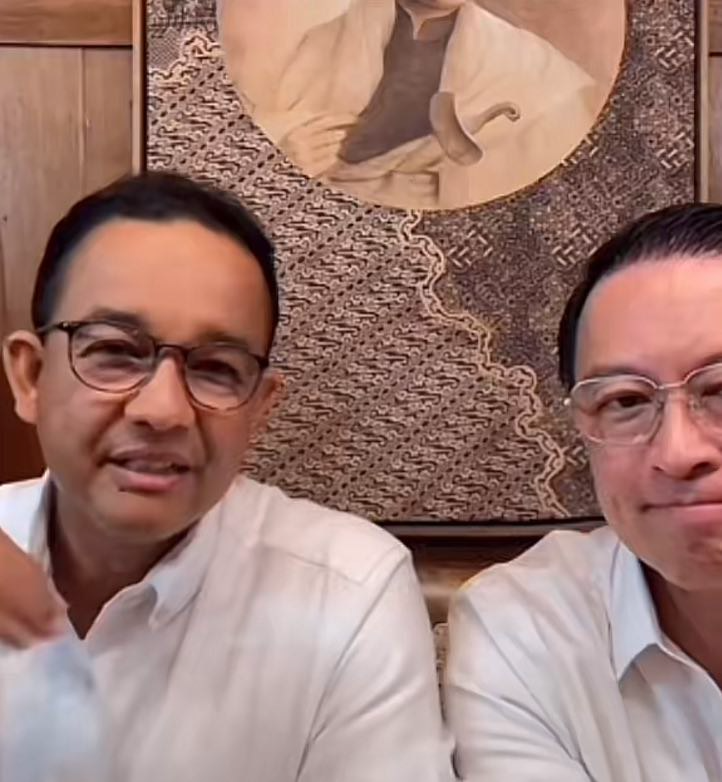 Reaksi Anies Baswedan saat tahu ijin tempat Desak Anies Yogyakarta dicabut mendadak (Sumber: TikTok | Foto: Anies Baswedan)