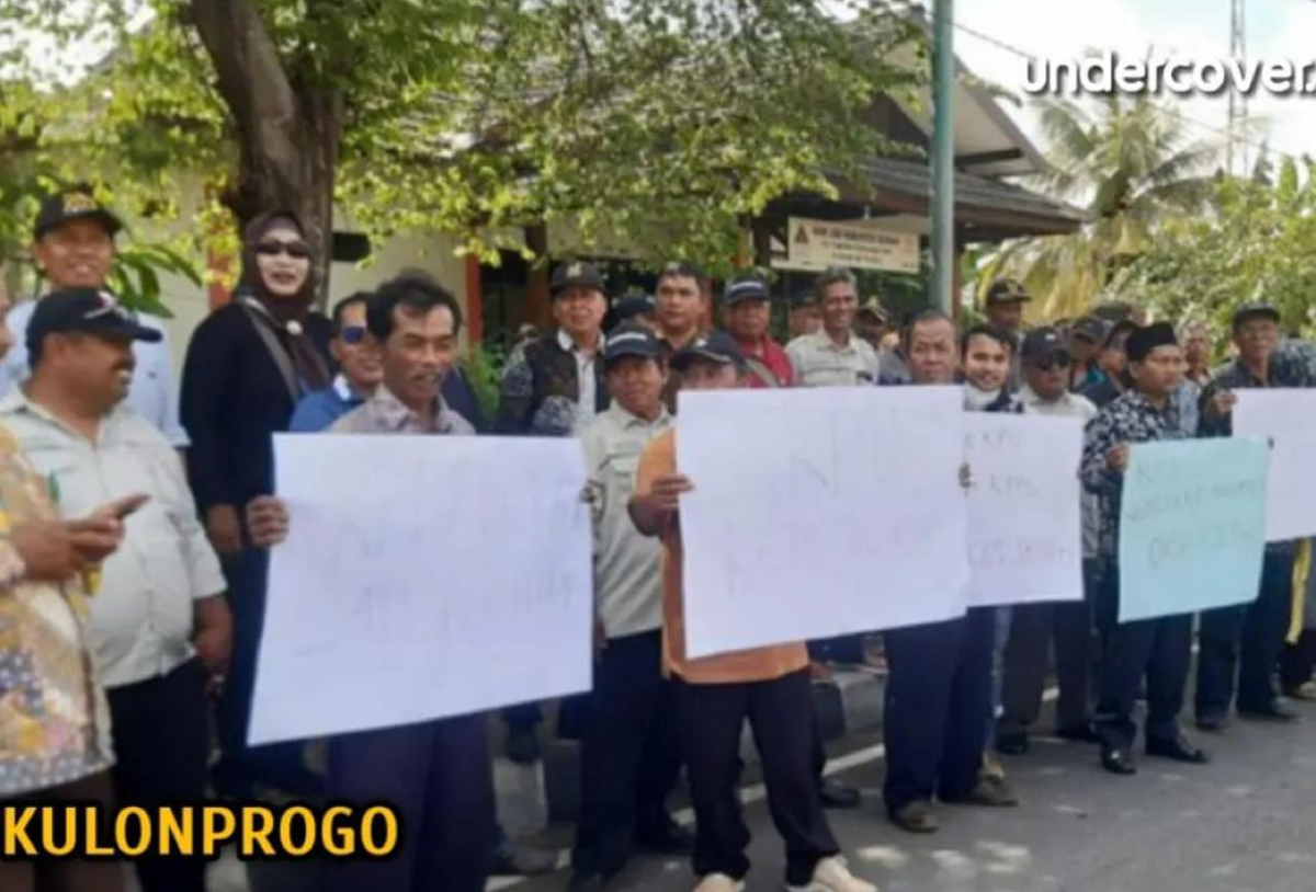 KPPS Kuloprogo protes tak dapat uang transport (Sumber: instagram | Foto: @undercover.id)