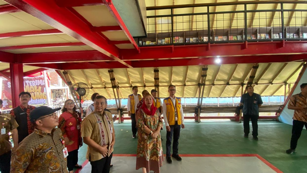 Rumah Apung Tambaklorok Semarang. (Sumber:  | Foto: Sakti Setiawan.)
