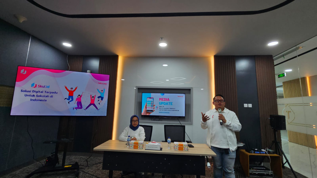 Skul.id,  platform digital untuk mempermudah kegiatan belajar mengajar.
 (Sumber:  | Foto: Sakti)