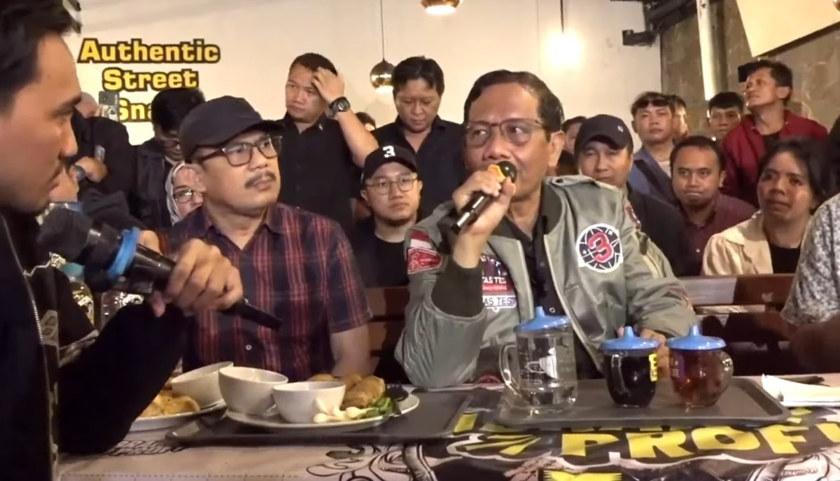 Mahfud MD Cawapres nomor urut 3 (Sumber: YouTube MetroTV | Foto: YouTube MetroTV)