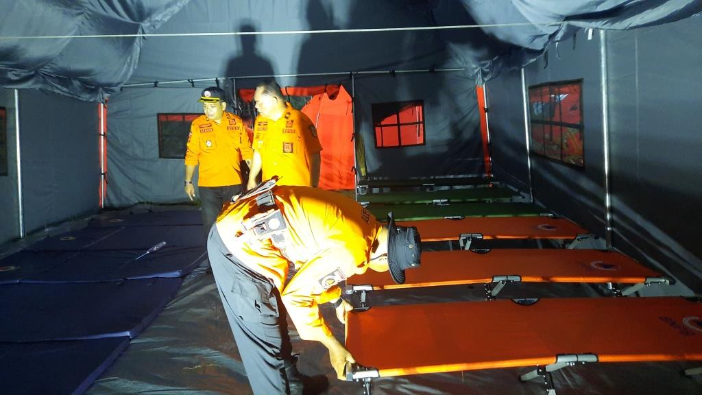 Badan Penanggulangan Bencana Daerah (BPBD) Kota Semarang membuka posko mudik Lebaran 2024 di Taman Tabanas (Sumber: Pemkot Semarang)