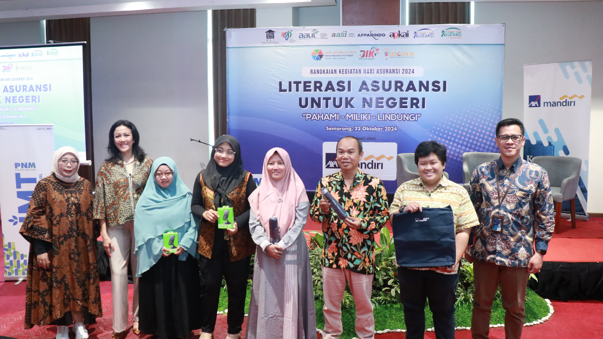 AXA Mandiri  menggelar kegiatan literasi keuangan dan kesehatan di Semarang bertajuk ‘Literasi Asuransi untuk Negeri’. (Sumber:  | Foto: Dok)