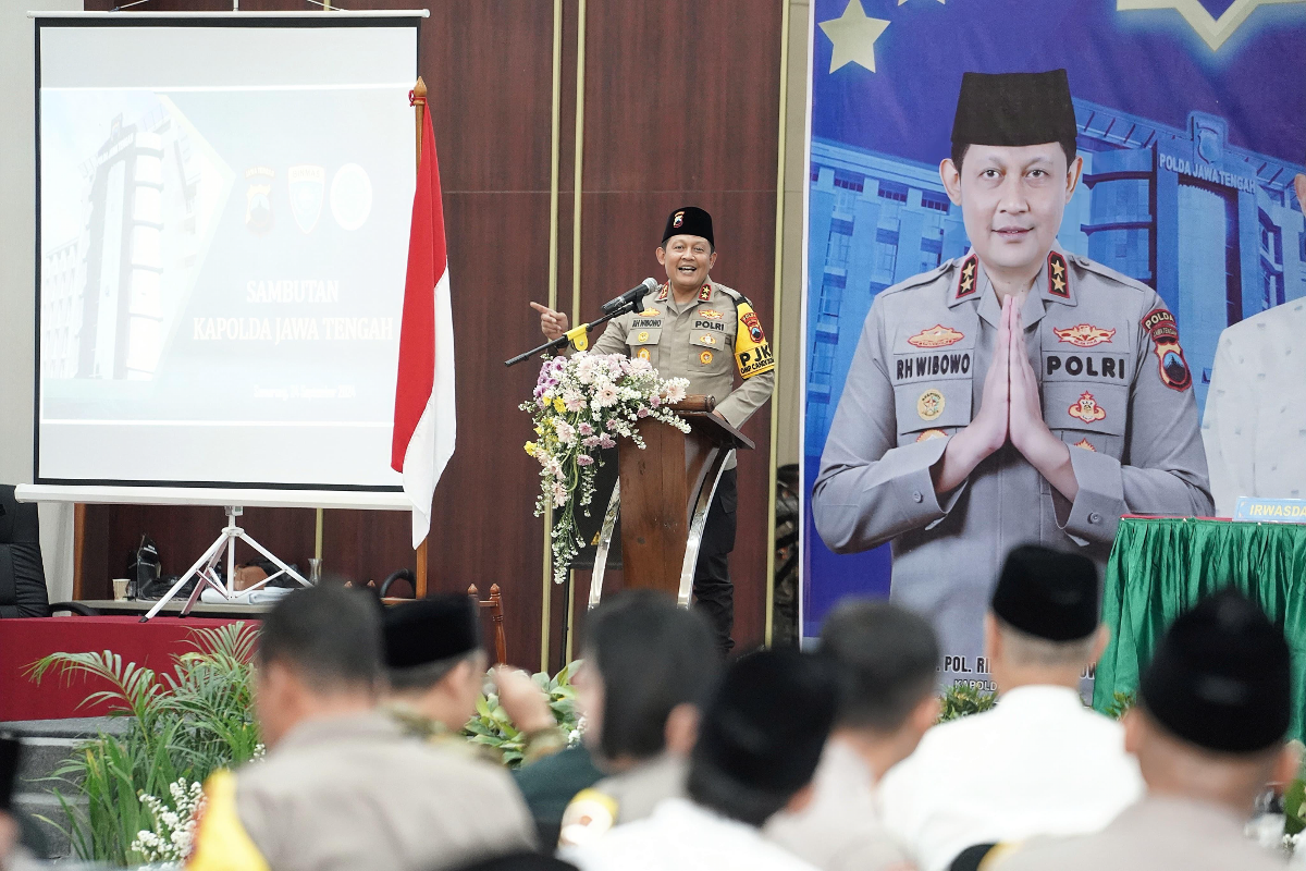 Polda Jawa Tengah dan Ulama sepakat memperkuat sinergi demi menjaga Kamtibmas  selama Pilkada 2024. (Sumber:  | Foto: Dok)