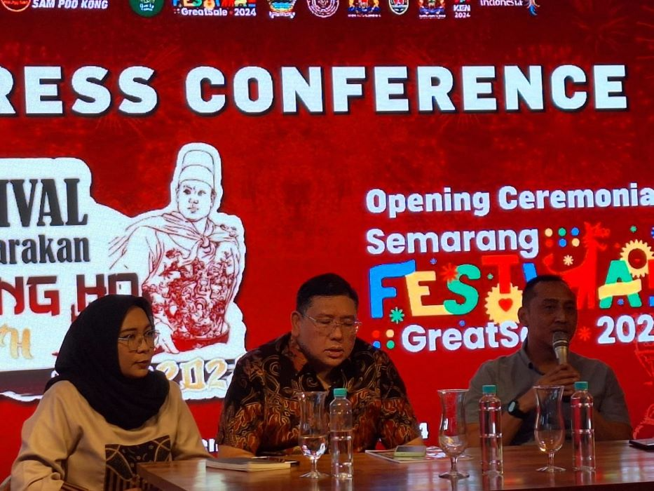 Suasana jumpa pers panitia semargres 2024. (Sumber:  | Foto: sakti)