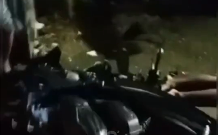 Balap liar ongkek berujung maut di Blambangan, Bangetayu Wetan, 3 orang tewas, Senin 12 Februari 2024. (Sumber: @kejadiansmg - InfoSemarang.com)