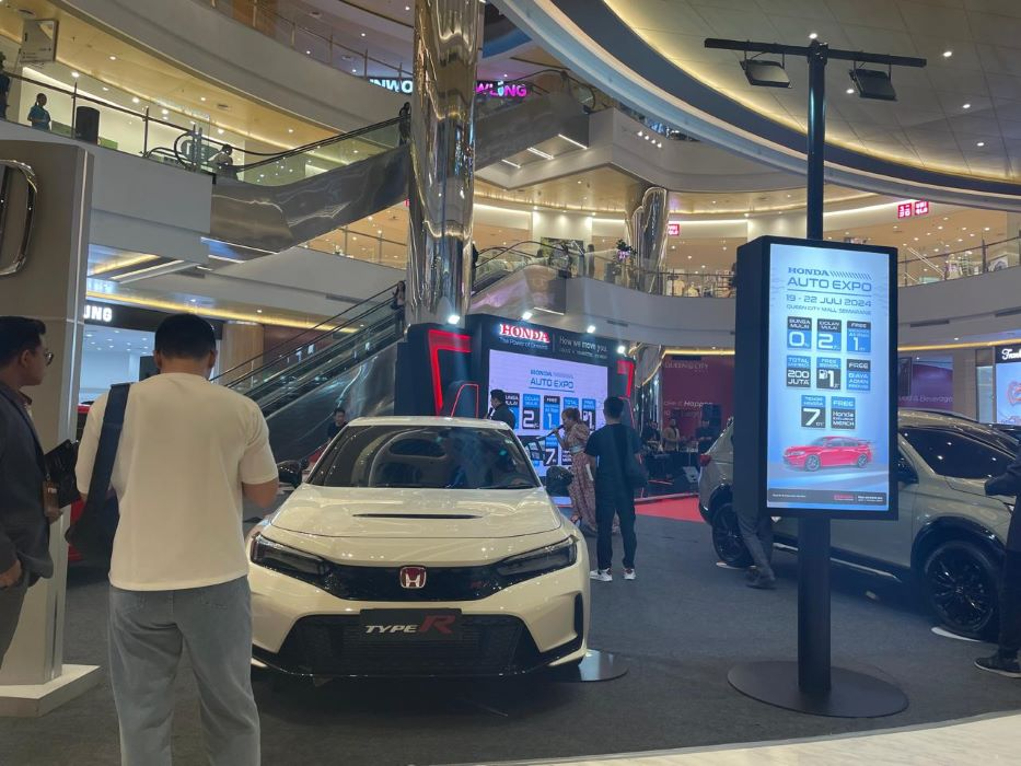 Honda Auto Expo 2024 di Queen City Mall, Semarang. (Sumber:  | Foto: sakti)