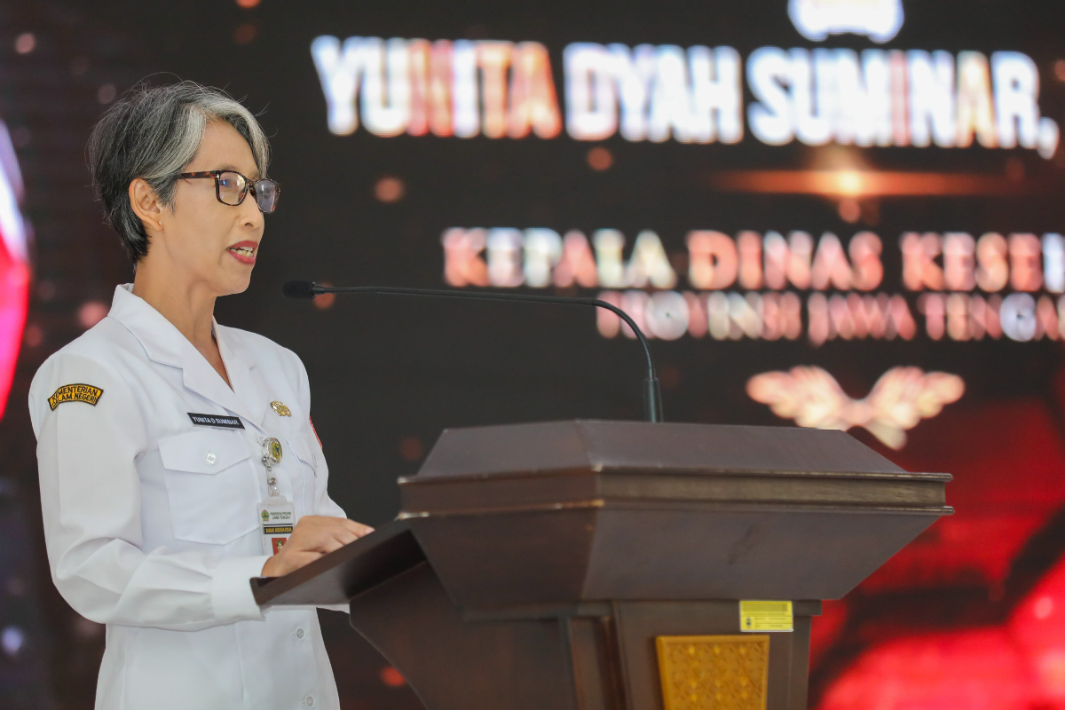 Kepala Dinkes Jateng Yunita Dyah Suminar. (Sumber: | Foto: Sakti)